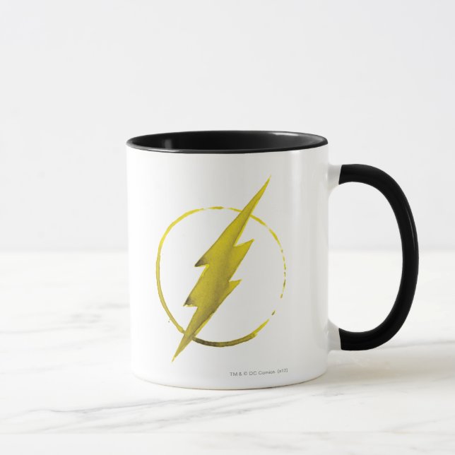 The Flash | Yellow Chest Emblem Mug (Right)
