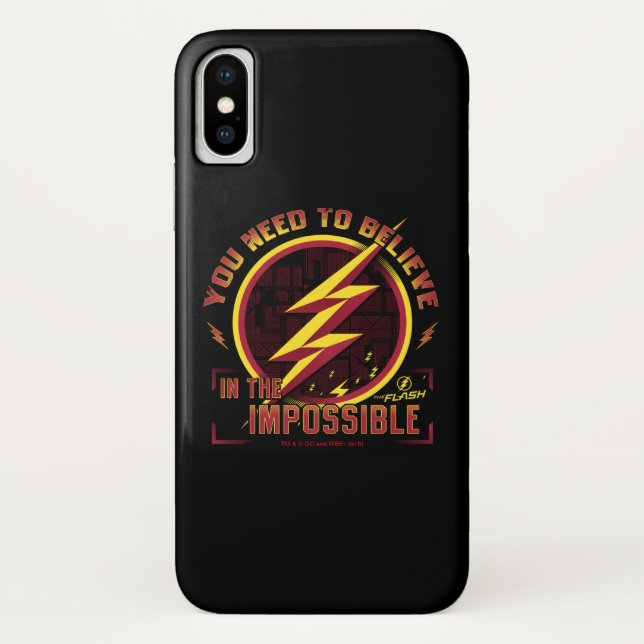 The Flash | You Need To Believe In The Imposible Case-Mate iPhone Case (Back)