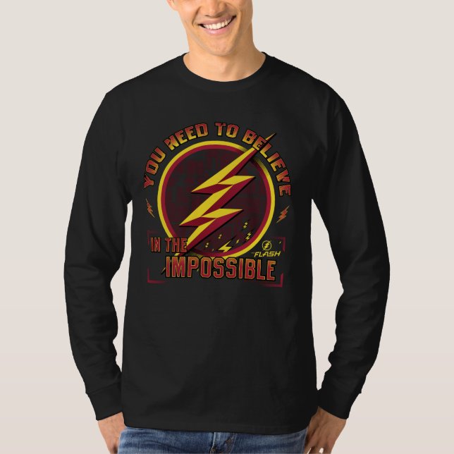 The Flash | You Need To Believe In The Imposible T-Shirt (Front)