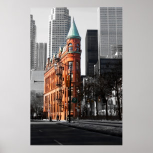 The Flatiron Building, Toronto. Poster