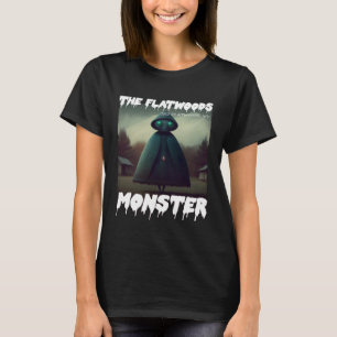 The Flatwoods Monster 1952 Creepy Scary Cryptid Le T-Shirt