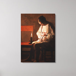 The Flea Catcher Canvas Print