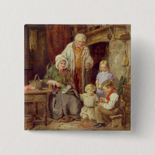 The Fledglings 15 Cm Square Badge
