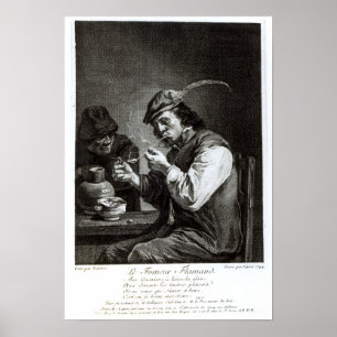The Flemish Smoker Poster