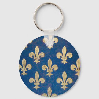 The fleur-de-lis or fleur-de-lys key ring