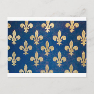 The fleur-de-lis or fleur-de-lys postcard