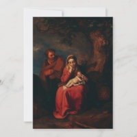 The Flight into Egypt by Abraham Bloemaert 