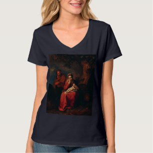 The Flight into Egypt by Abraham Bloemaert T-Shirt
