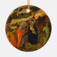 The Flight Into Egypt by Duccio Fine Art