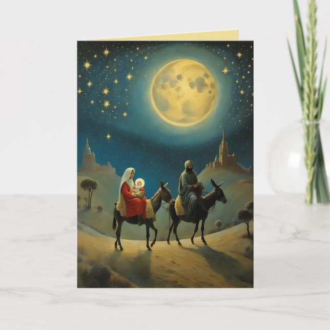 The Flight Into Egypt Card (Front)