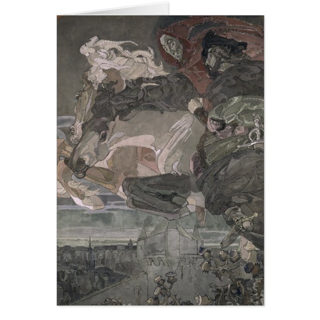 The Flight of Faust and Mephistopheles, 1896 (Front)