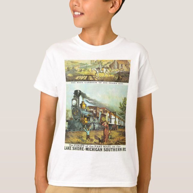 The Flight of The Fast Mail T-Shirt (Front)