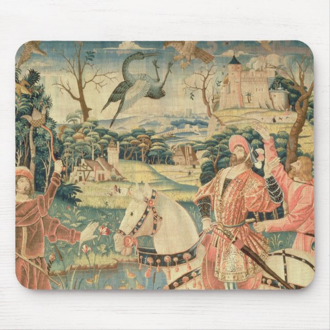 The Flight of the Heron, Franco-Flemish Mouse Pad (Front)