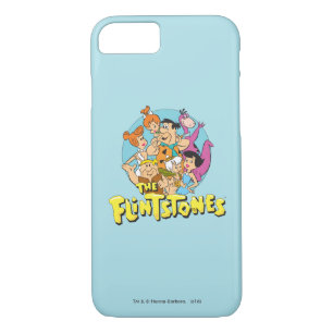 The Flintstones and Rubbles Family Graphic Case-Mate iPhone Case