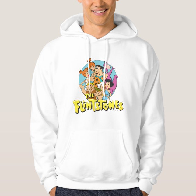 The Flintstones and Rubbles Family Graphic Hoodie (Front)