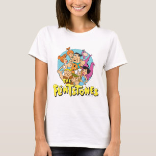 The Flintstones and Rubbles Family Graphic T-Shirt