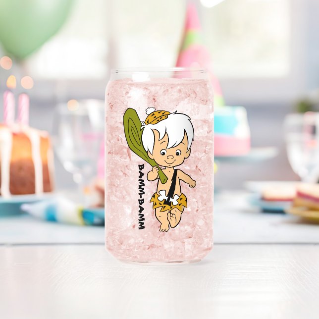 The Flintstones | Bamm-Bamm Rubble Can Glass (Insitu (Birthday))