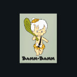 The Flintstones | Bamm-Bamm Rubble Canvas Print<br><div class="desc">Check out Bamm-Bamm Rubble walking with his club.</div>