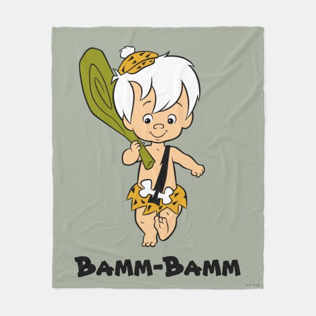 The Flintstones | Bamm-Bamm Rubble Fleece Blanket (Front)