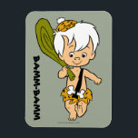 The Flintstones | Bamm-Bamm Rubble Magnet<br><div class="desc">Check out Bamm-Bamm Rubble walking with his club.</div>