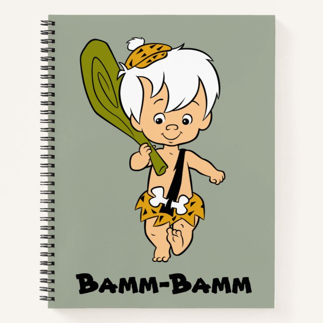The Flintstones | Bamm-Bamm Rubble Notebook (Front)
