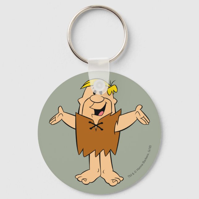 The Flintstones | Barney Rubble Key Ring (Front)