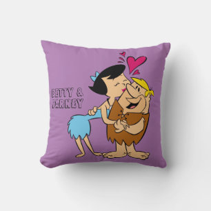 The Flintstones   Betty Kissing Barney Cushion