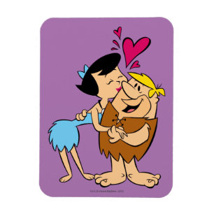 The Flintstones   Betty Kissing Barney Magnet
