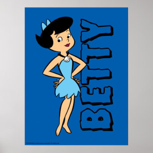 The Flintstones   Betty Rubble Poster