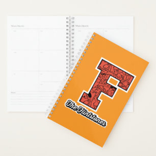 The Flintstones   Collegiate Style Monogram Planner