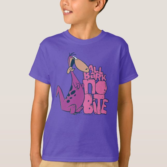 The Flintstones | Dino - All Bark No Bite T-Shirt (Front)