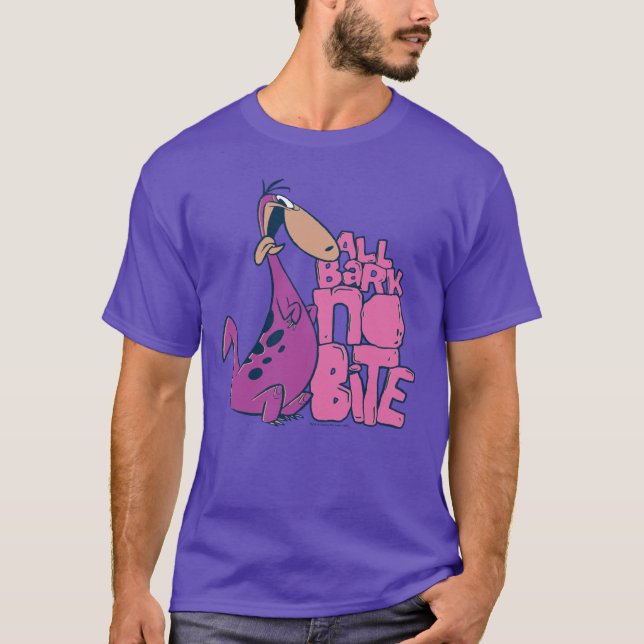The Flintstones | Dino - All Bark No Bite T-Shirt (Front)