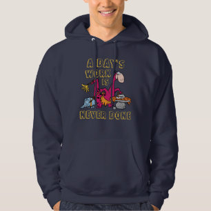 The Flintstones Dino Cleaning House Hoodie