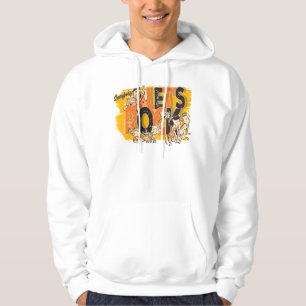 The Flintstones Everybody Let's Rock Hoodie