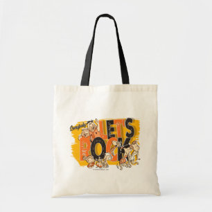 The Flintstones Everybody Let's Rock Tote Bag