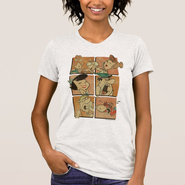 The Flintstones | Flintstones & Rubbles Comic T-Shirt (Front)