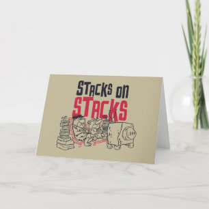The Flintstones   Fred & Barney - Stacks on Stacks Card