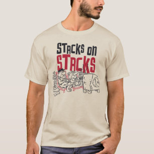 The Flintstones   Fred & Barney - Stacks on Stacks T-Shirt