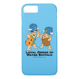 The Flintstones Fred & Barney Water Buffaloes Case-Mate iPhone Case