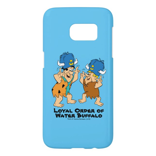 The Flintstones | Fred & Barney Water Buffaloes Case-Mate Samsung Galaxy Case (Back)