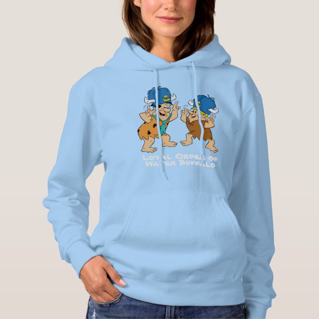 The Flintstones | Fred & Barney Water Buffaloes Hoodie (Front)