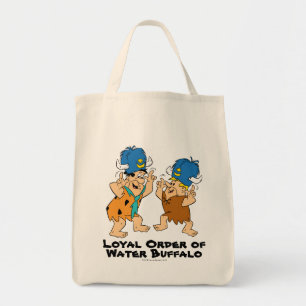 The Flintstones Fred & Barney Water Buffaloes Tote Bag