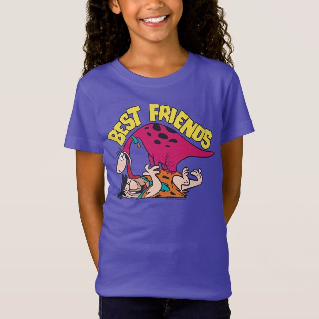The Flintstones | Fred & Dino - Best Friends T-Shirt (Front)