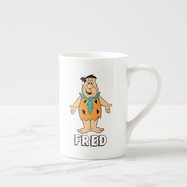 The Flintstones | Fred Flintstone Bone China Mug (Right)