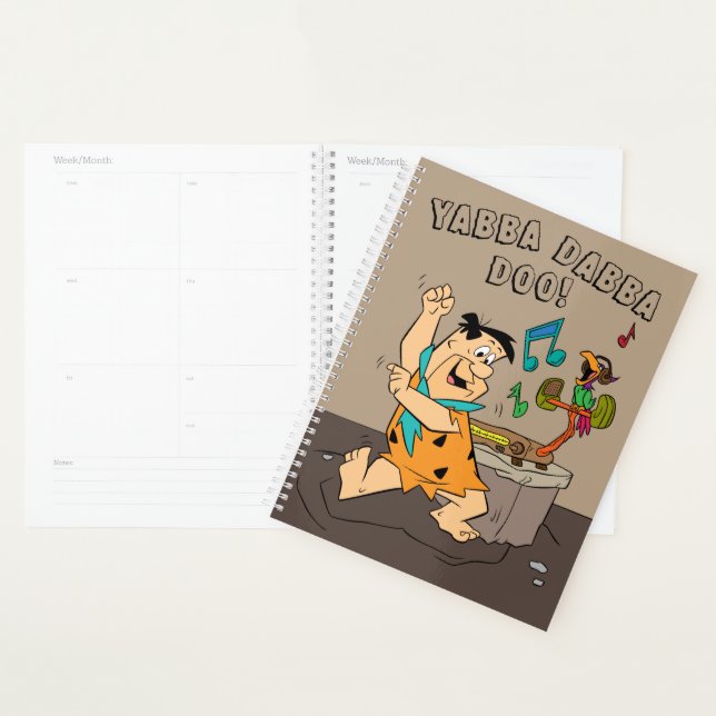 The Flintstones | Fred Flintstone Dancing Planner (Display)