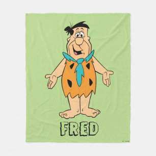 The Flintstones   Fred Flintstone Fleece Blanket