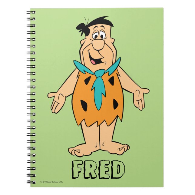 The Flintstones | Fred Flintstone Notebook (Front)