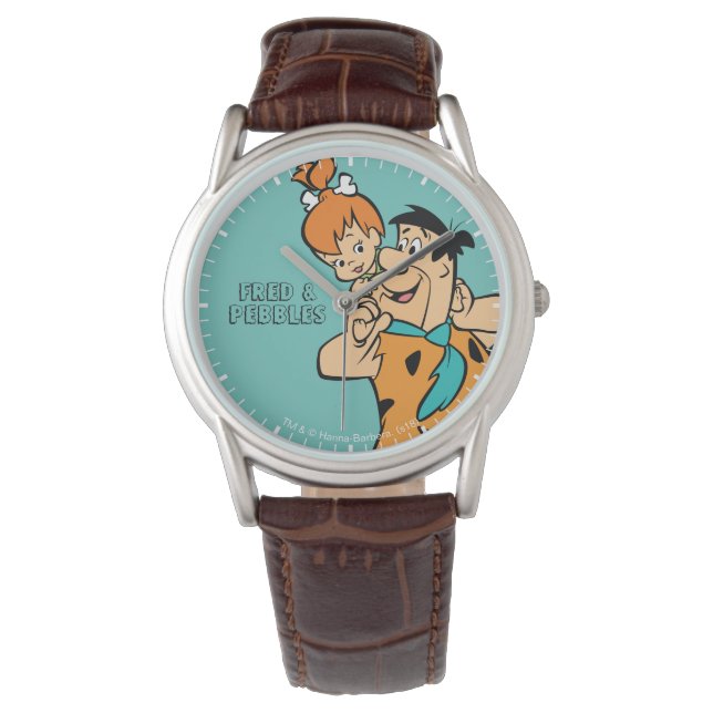 The Flintstones | Fred & Pebbles Flintstone Watch (Front)
