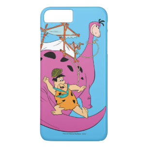 The Flintstones   Fred Sliding Down Tail Case-Mate iPhone Case