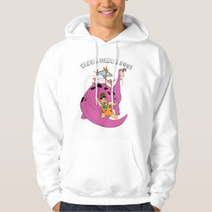 The Flintstones Fred Sliding Down Tail Hoodie